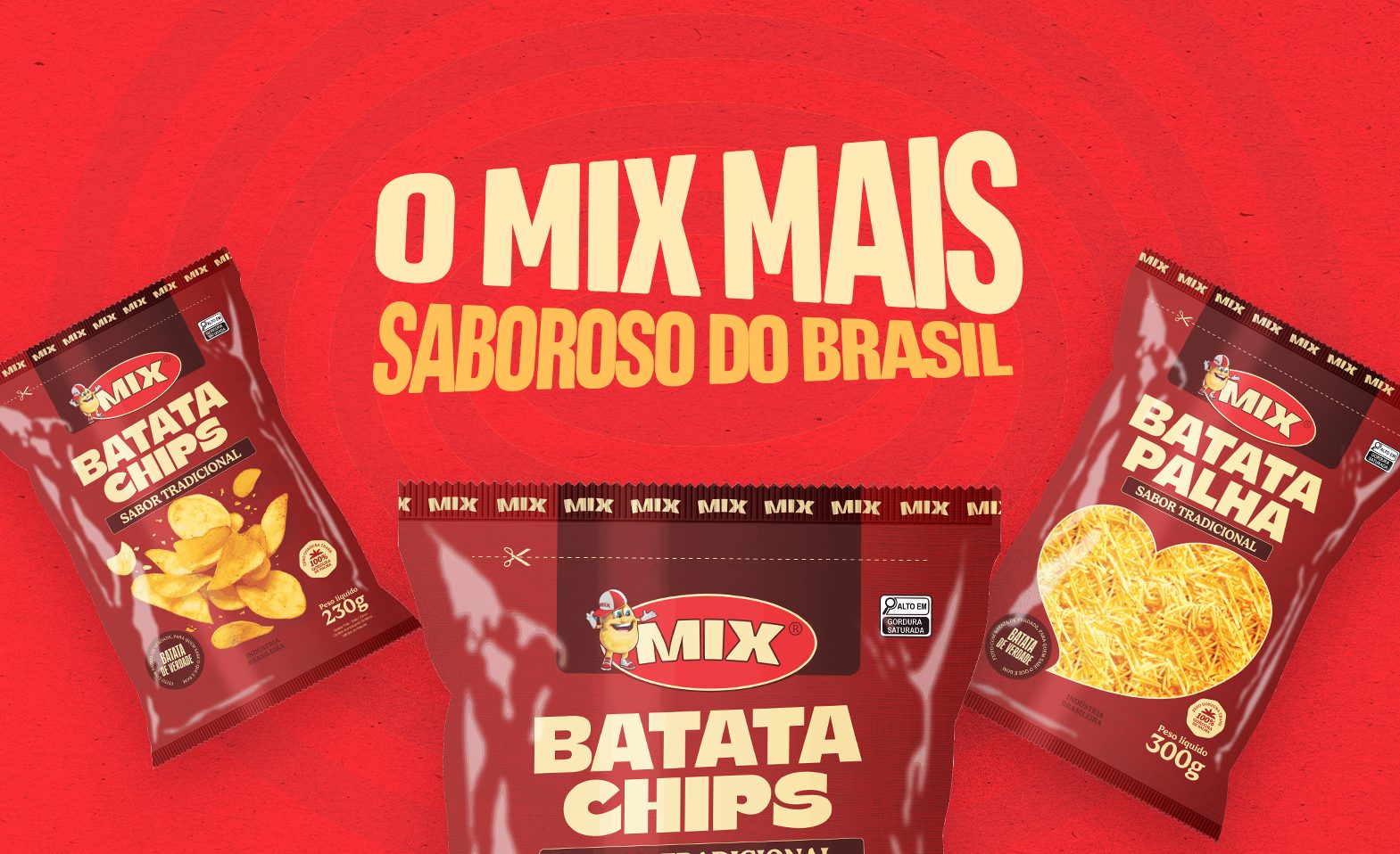 O Mix mais saboroso do Brasil